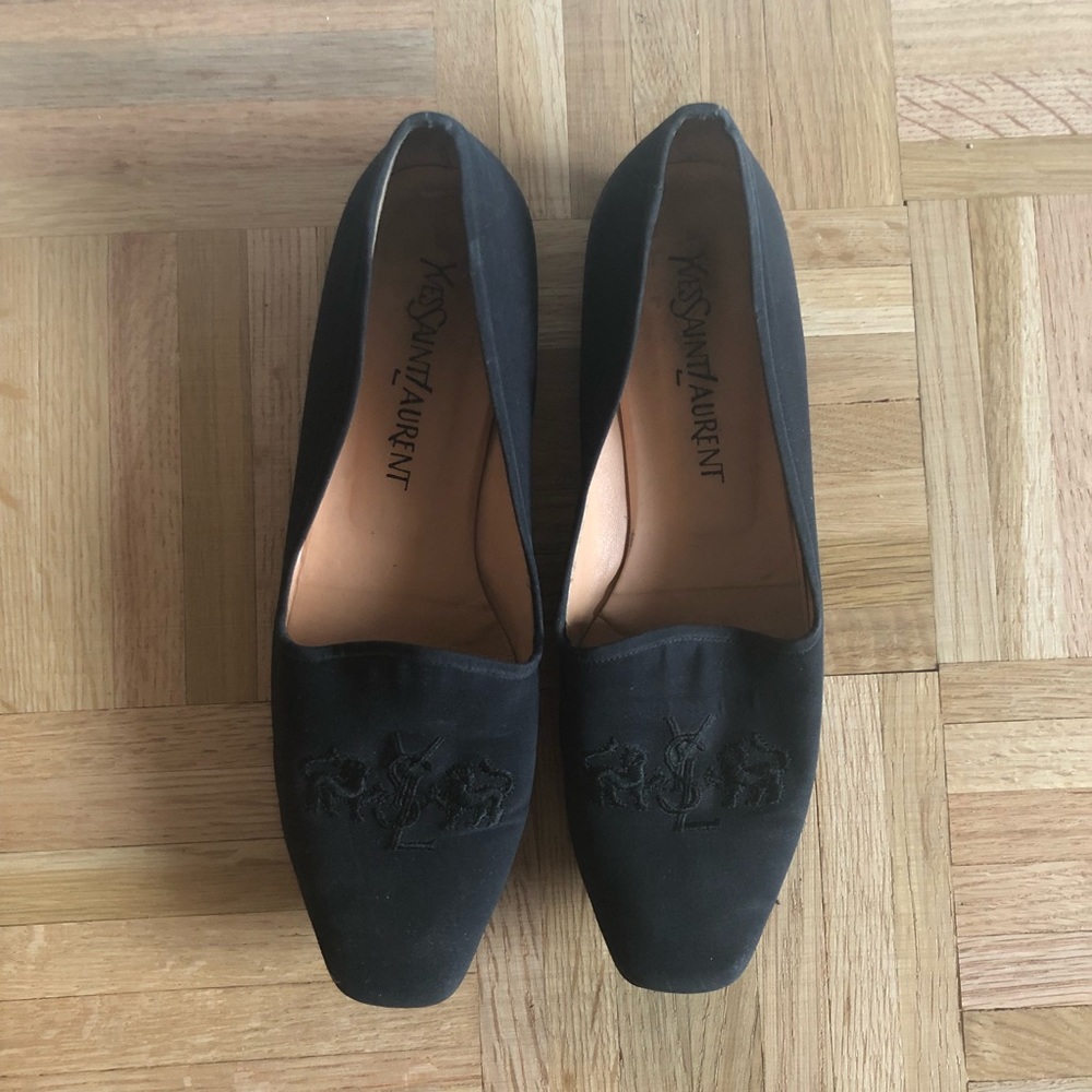 Vintage Yves Saint Laurent Flats, Size 7.5